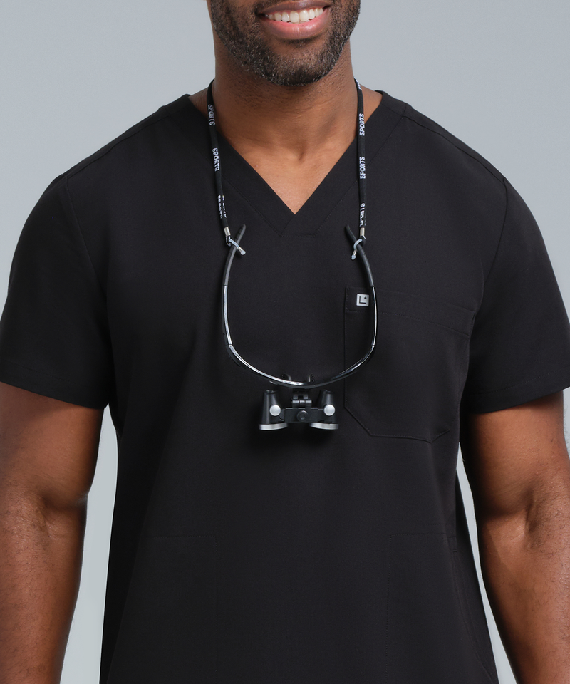 Men’s Black Scrubs