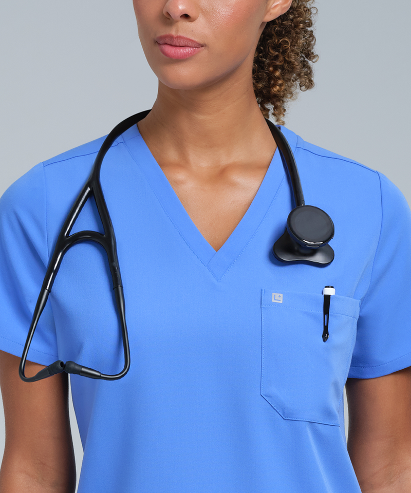 TODOS LOS MÉDICOS AZUL TECHO MUJER (Colección Core)