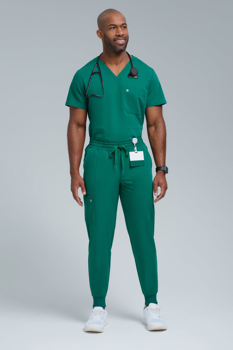 ALL SCRUBS ALPINE GREEN MEN (Core Collection)