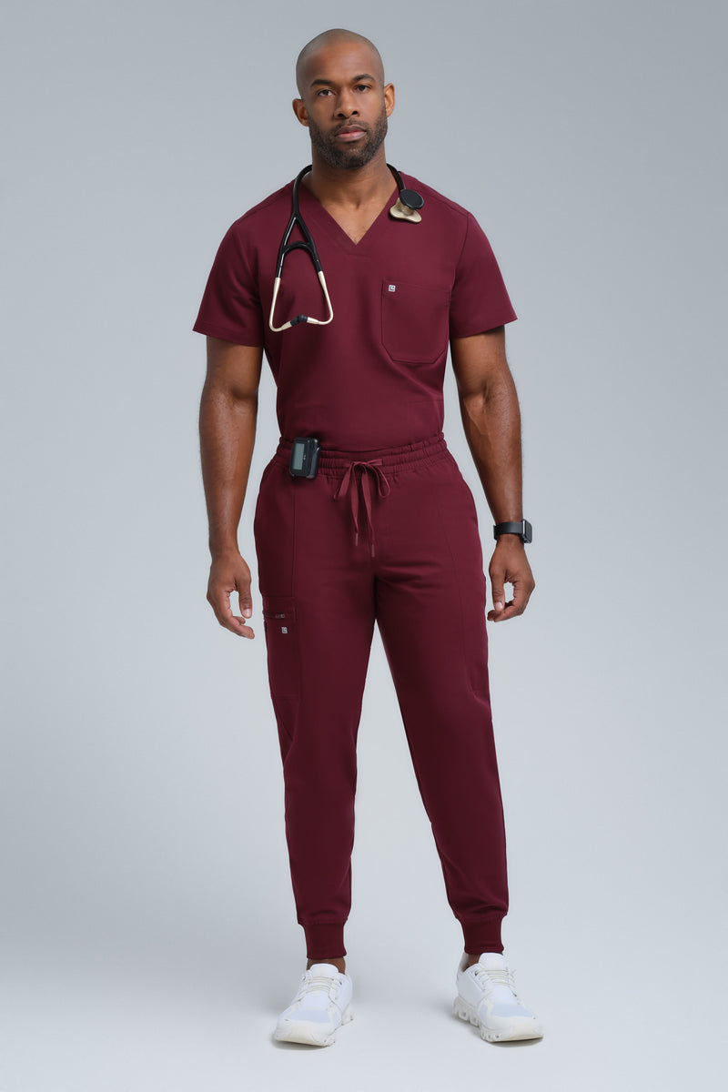 ALL SCRUBS BURGUNDY MEN(Core Collection)