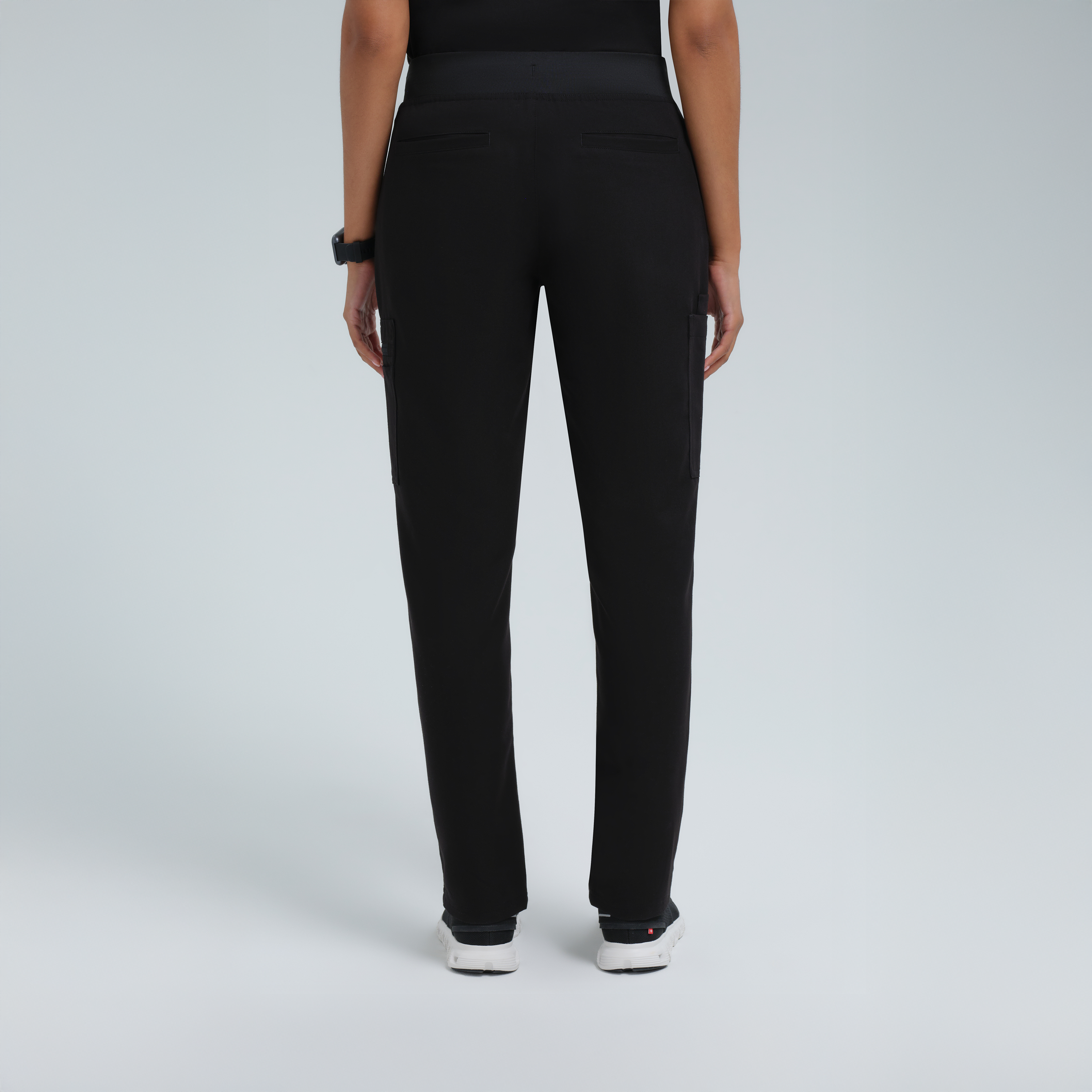 Gaya Skinny Ten Pocket Scrub Pant Black