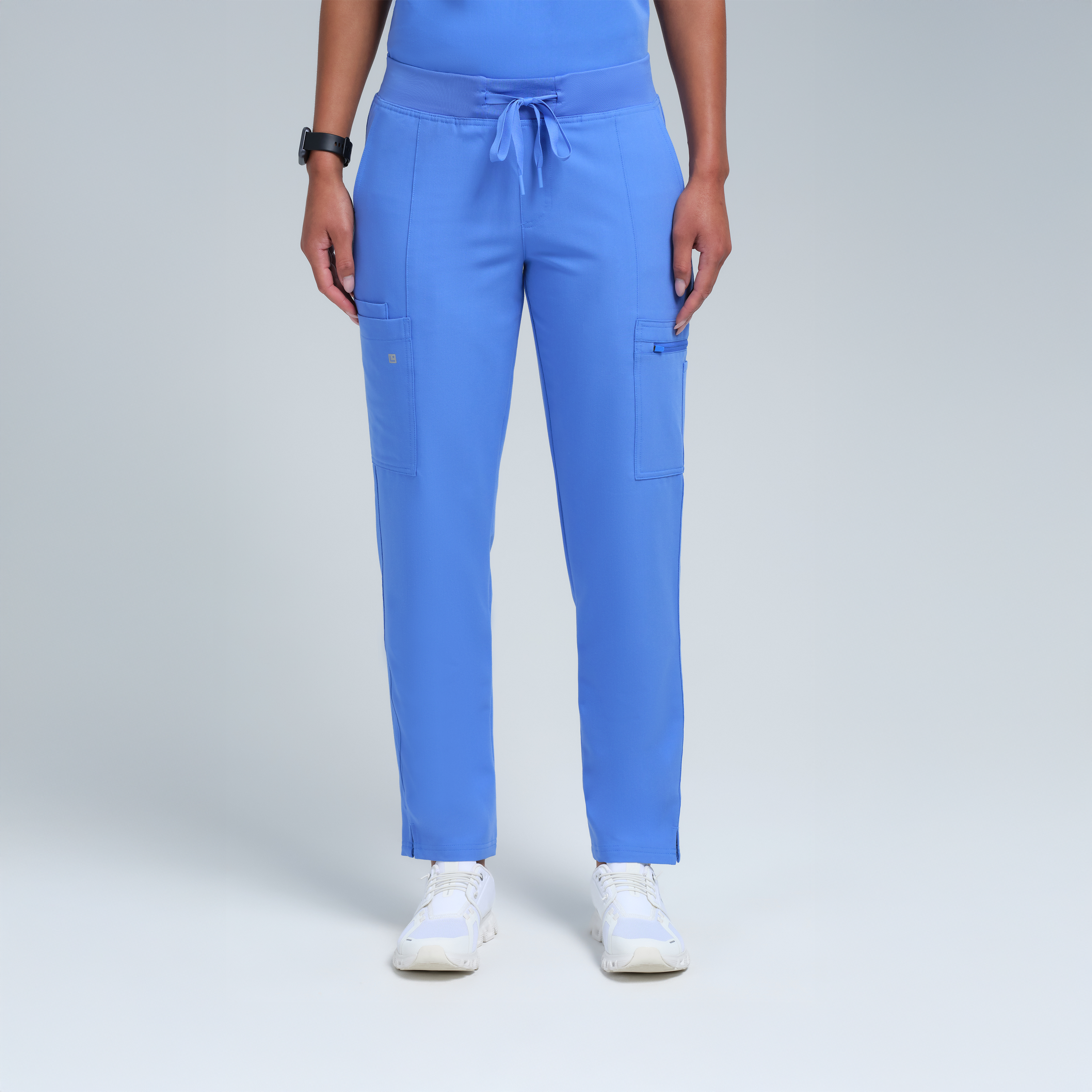 Gaya Skinny Ten Pocket Scrub Pant Ceil Blue