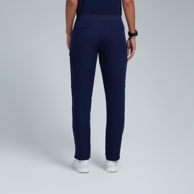 The Oversized Women's Navy Scrub Set
