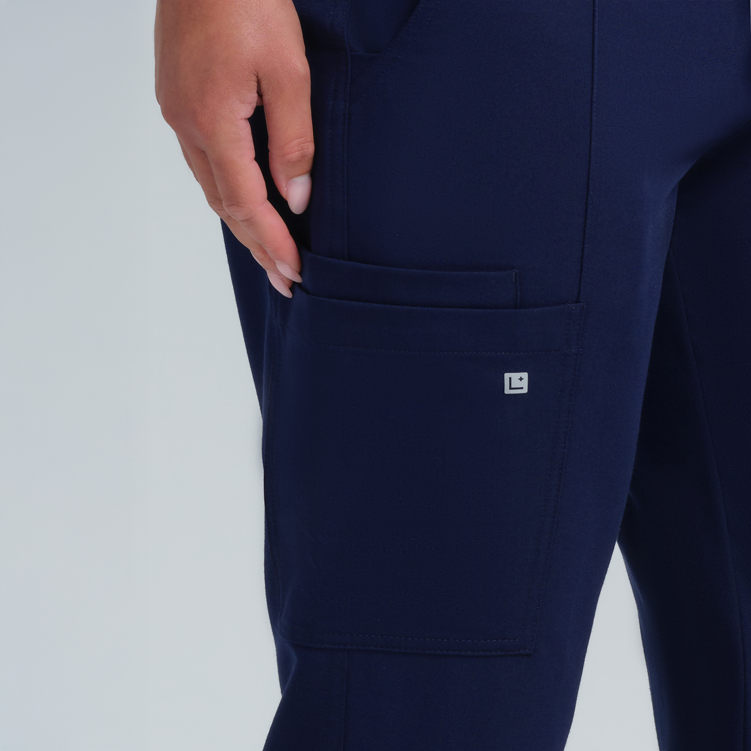 Gaya Skinny Ten Pocket Scrub Pant Navy