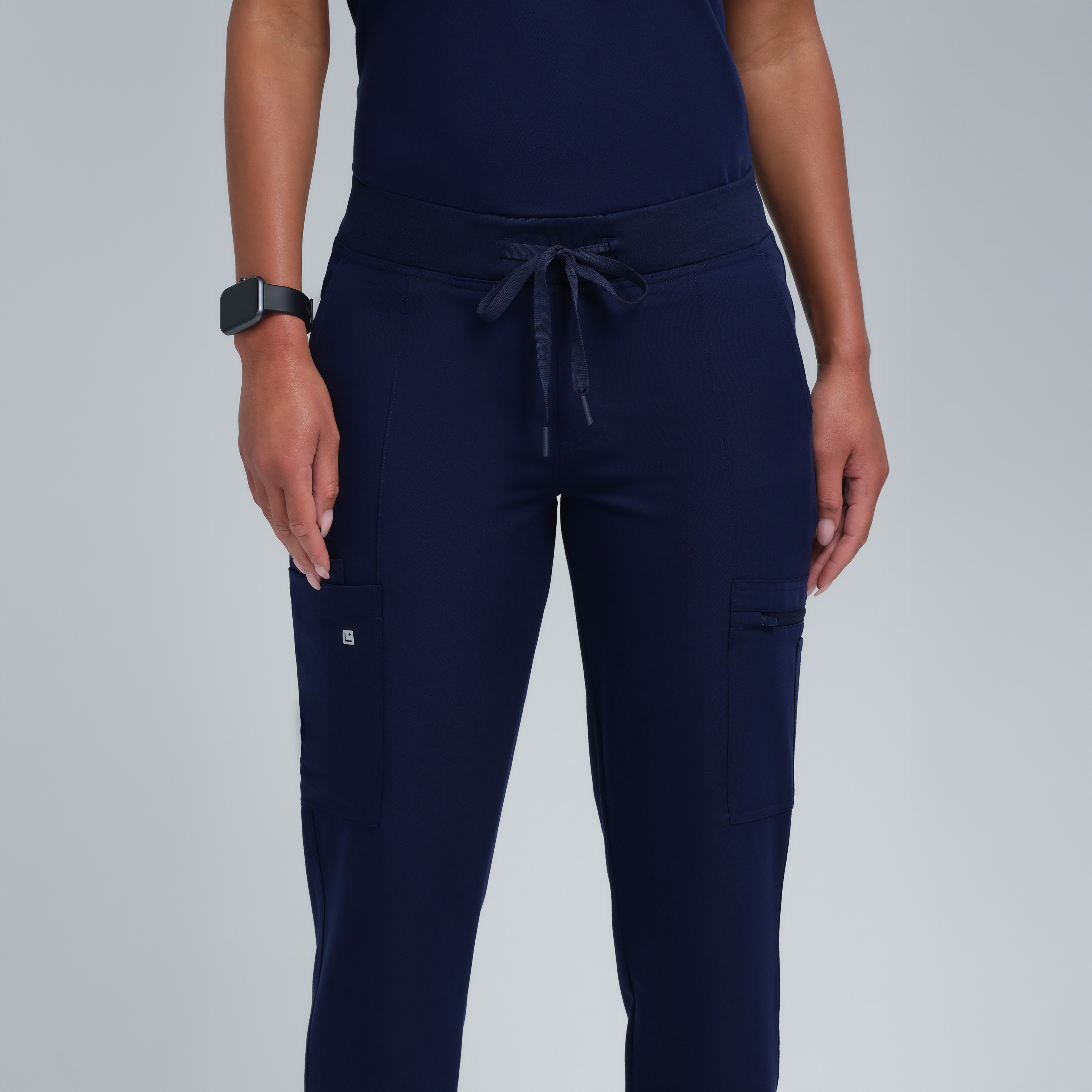 Gaya Skinny Ten Pocket Scrub Pant Navy