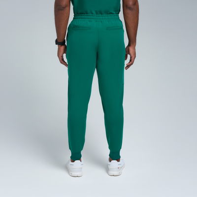 The Performance Men's Jogger Alpine Green Scrub Set