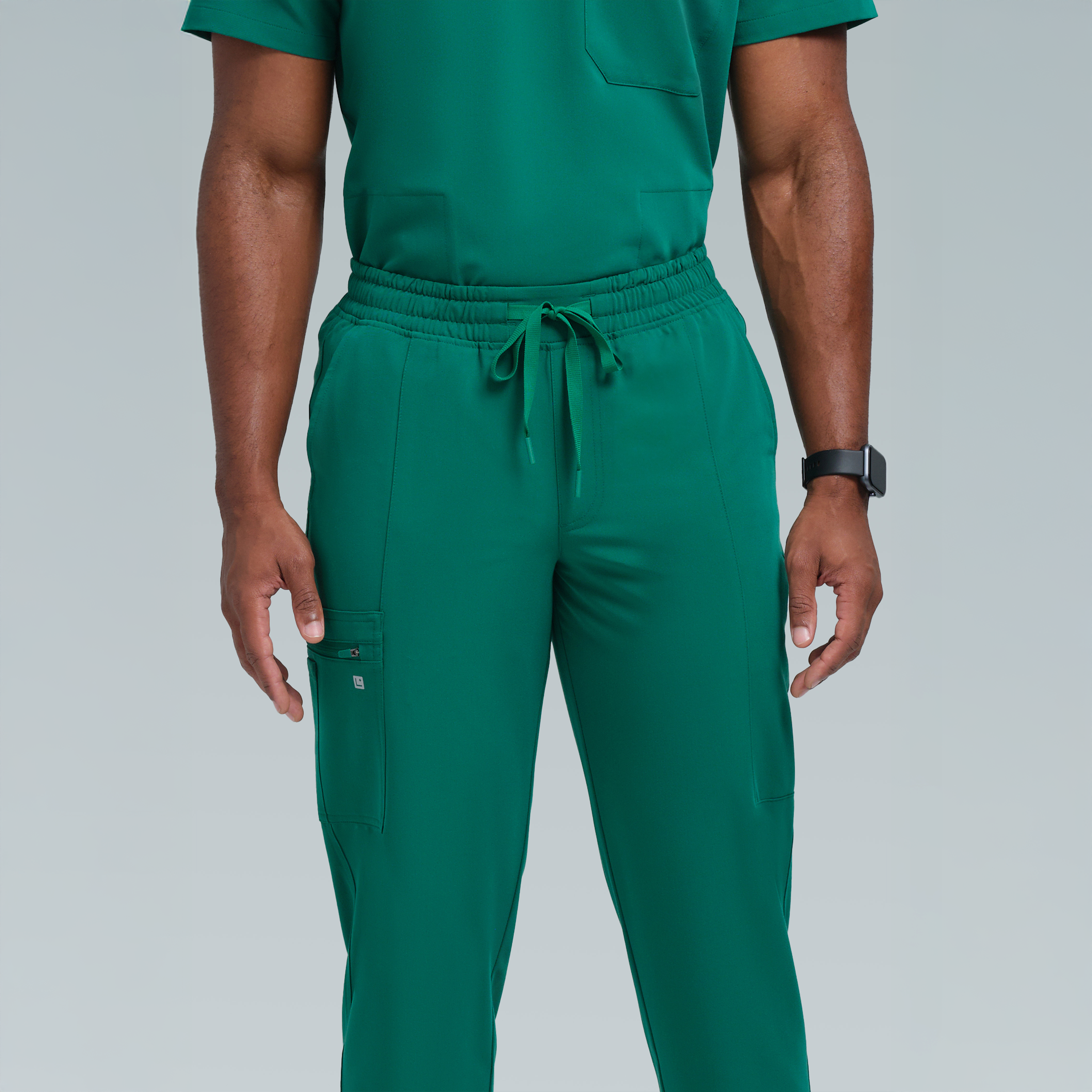 Kronos Men's Eight-Pocket Jogger Pant Alpine Green