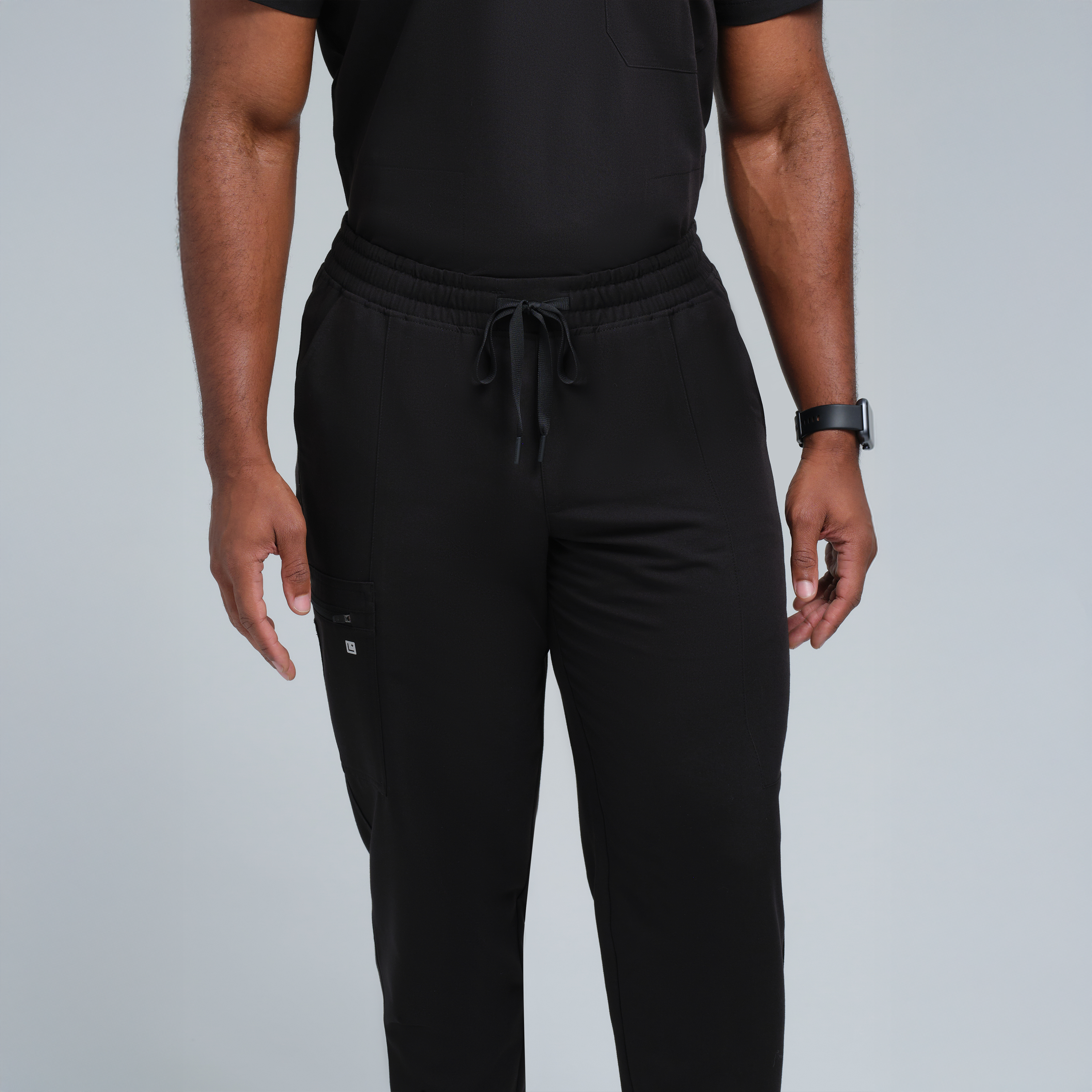 Kronos Men's Eight-Pocket Jogger Pant Black