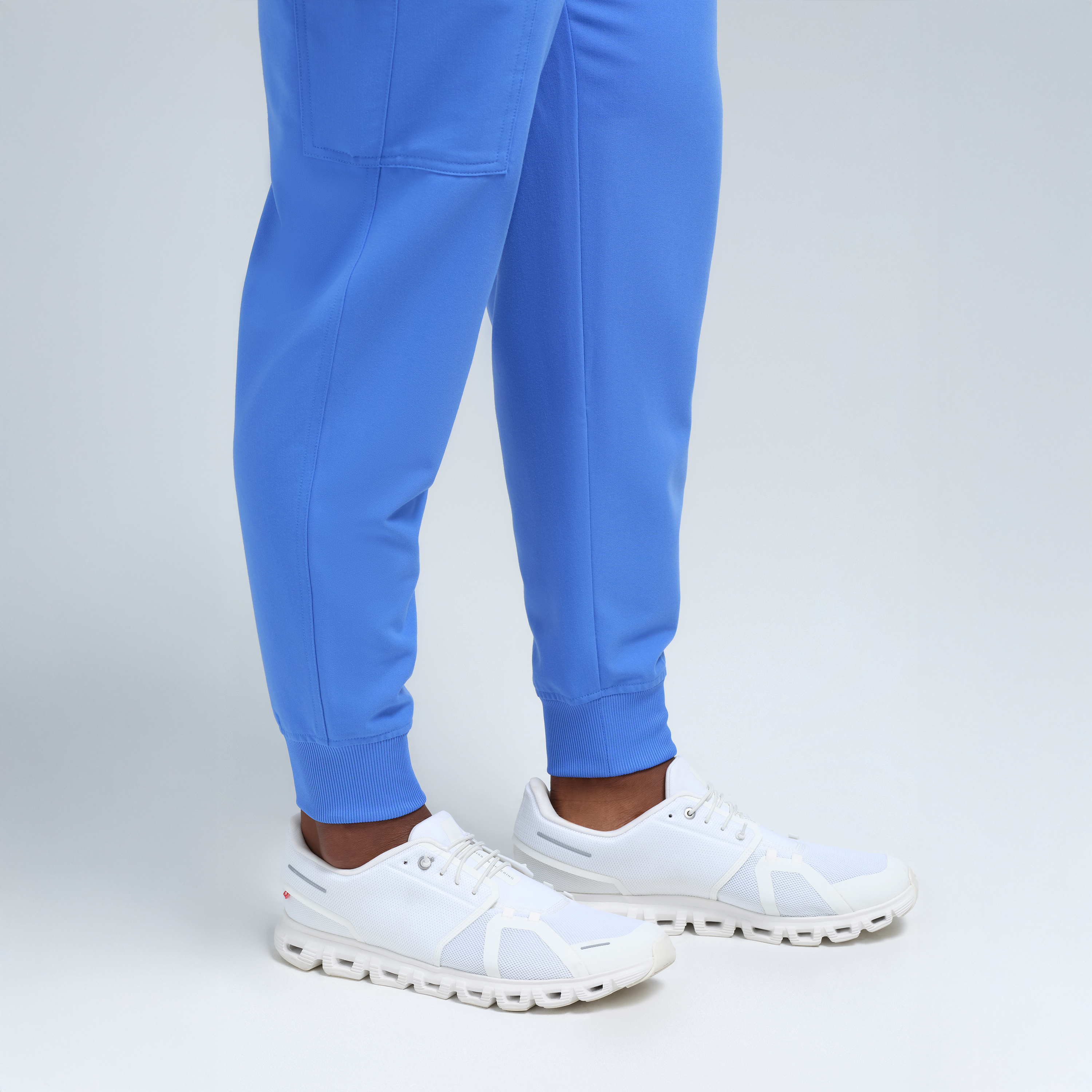 Kronos Men's Eight-Pocket Jogger Pant Ceil Blue