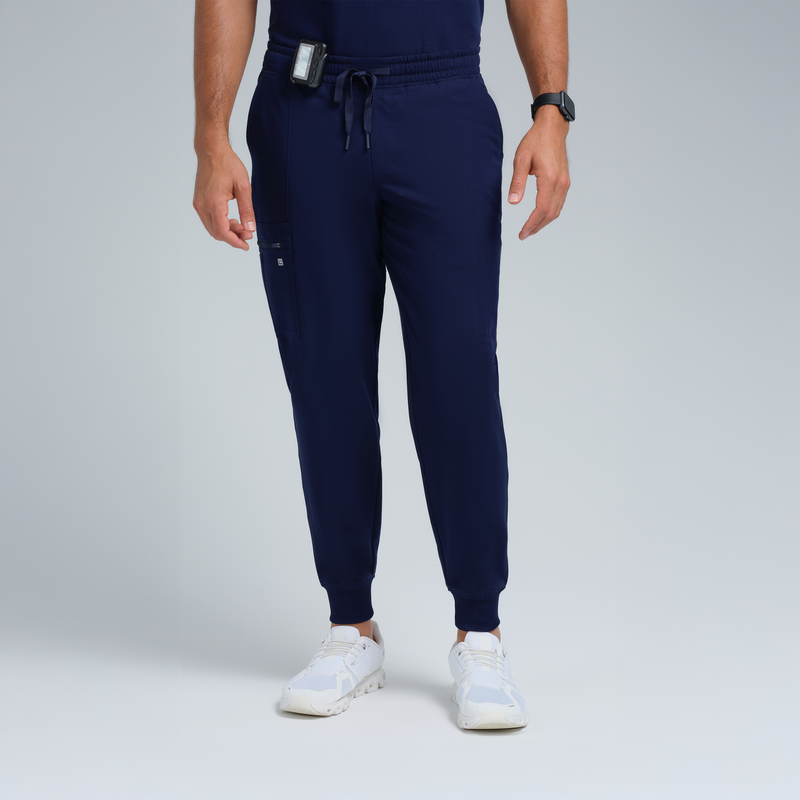 Kronos Men's Eight-Pocket Jogger Pant Navy