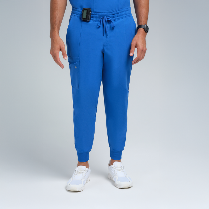 Kronos Men's Eight-Pocket Jogger Pant Royal Blue