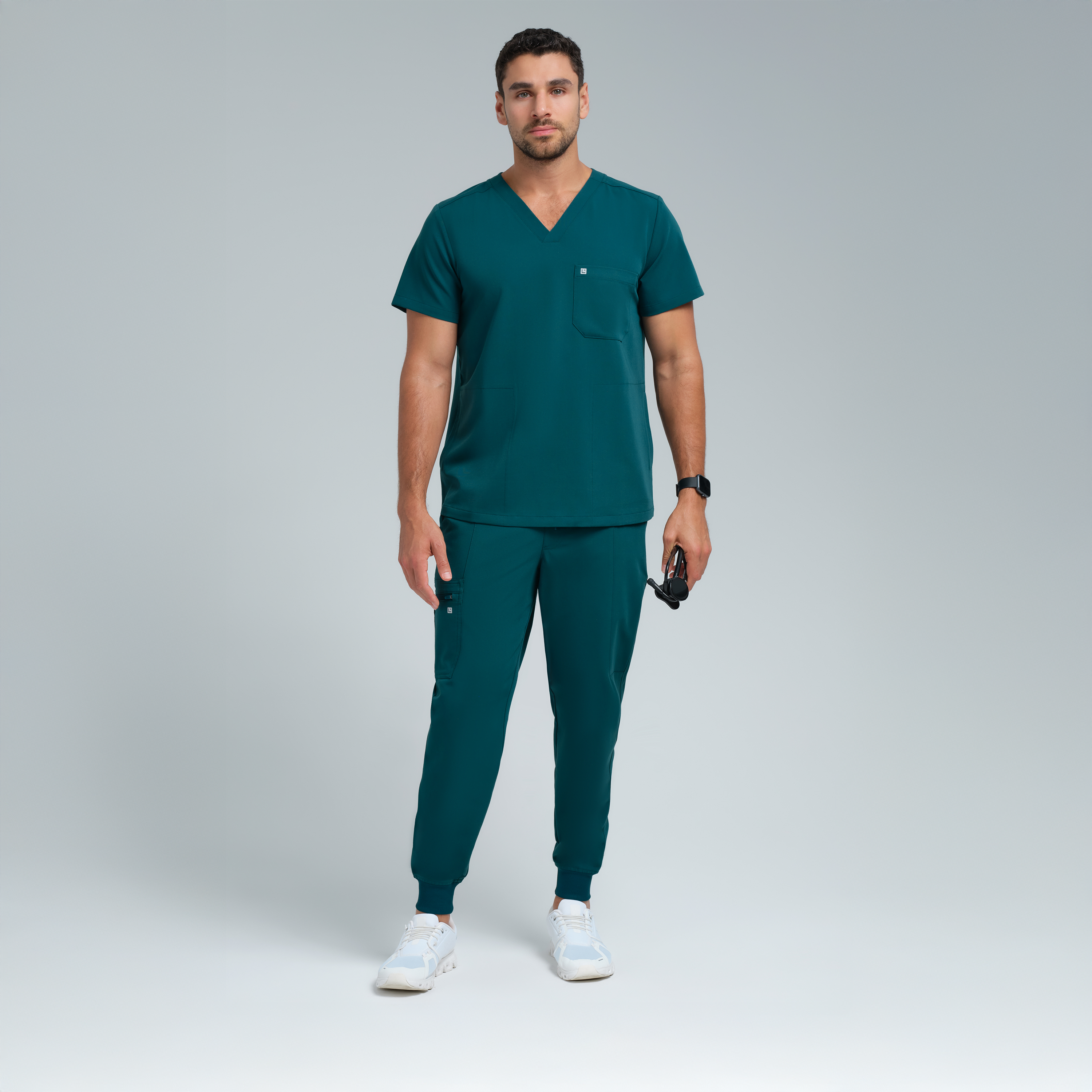 Neo Men’s Three Pocket Scrub Top Legion Blue