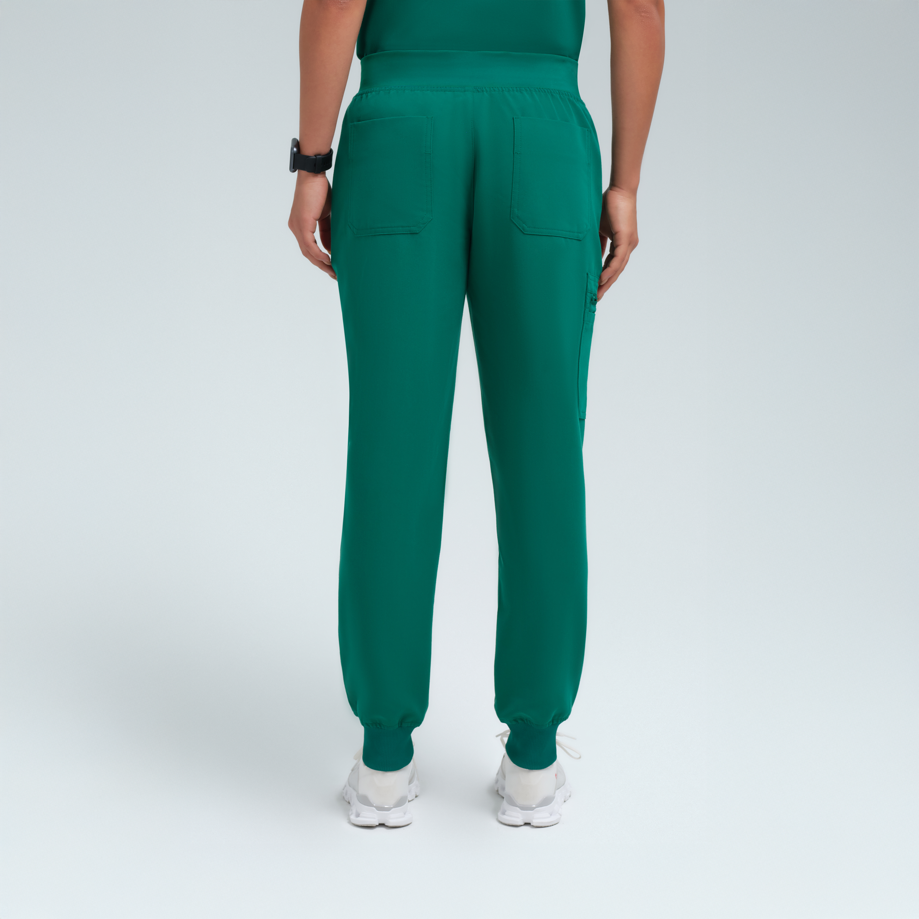 Selena Eight-Pocket Jogger Pants Alpine Green