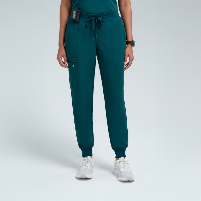 Selena Eight-Pocket Jogger Pants Legion Blue