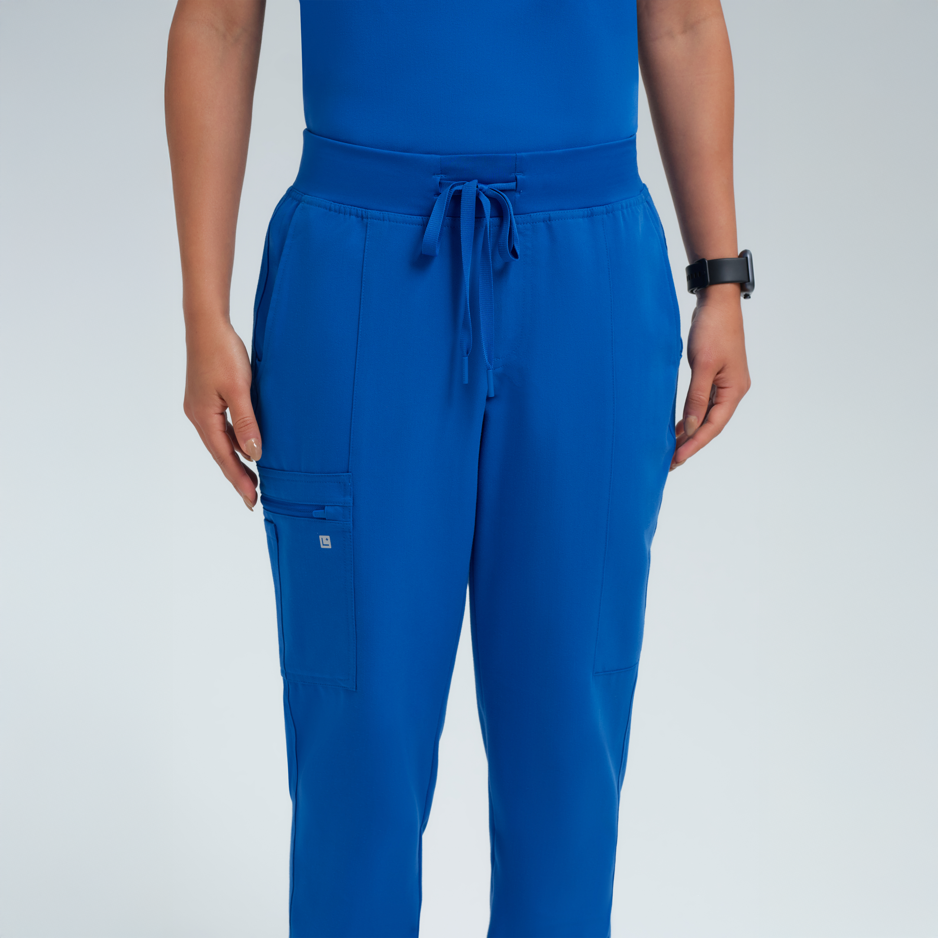 Selena Eight-Pocket Jogger Pants Royal Blue