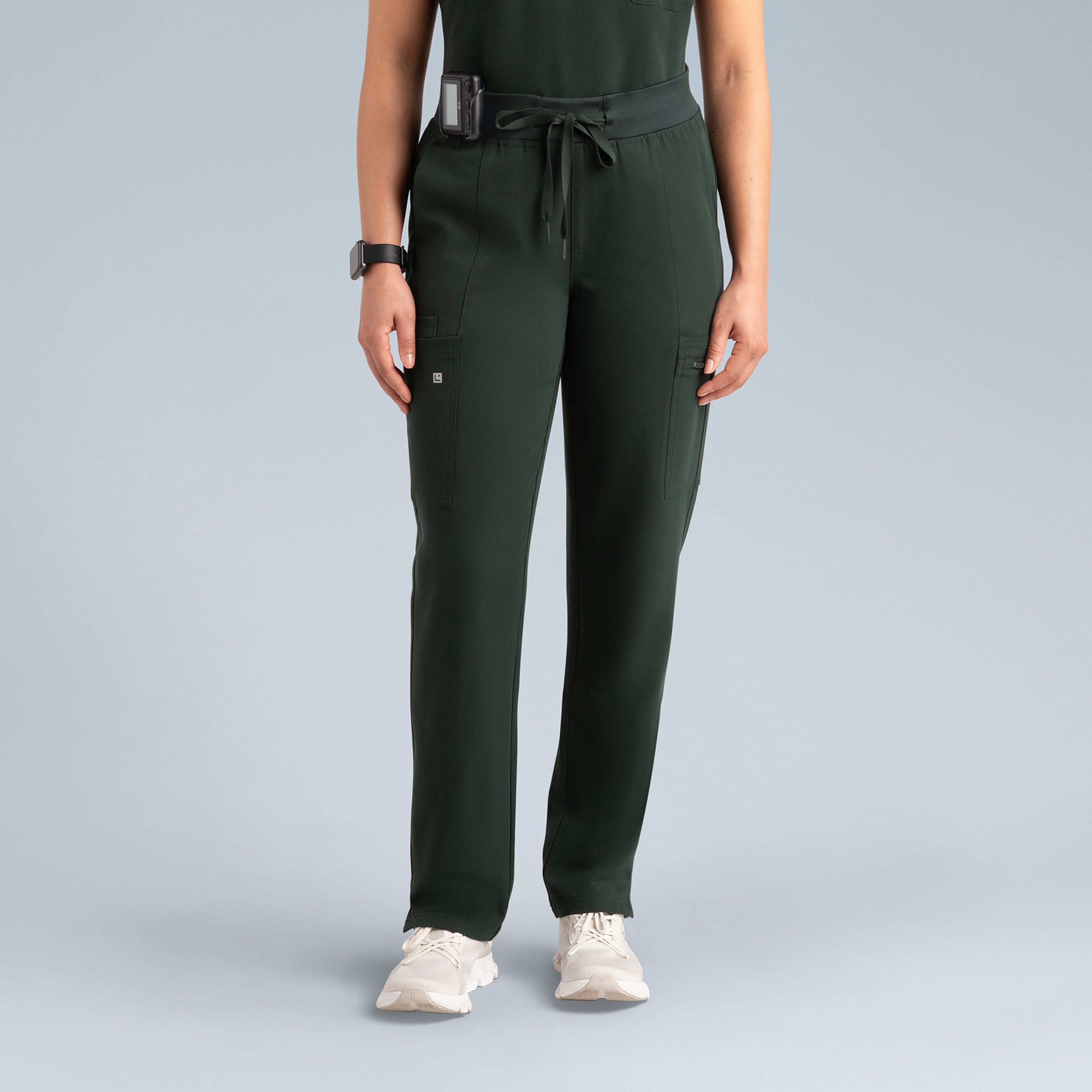 Gaya Womens Scrub Pant Deep Forest Green