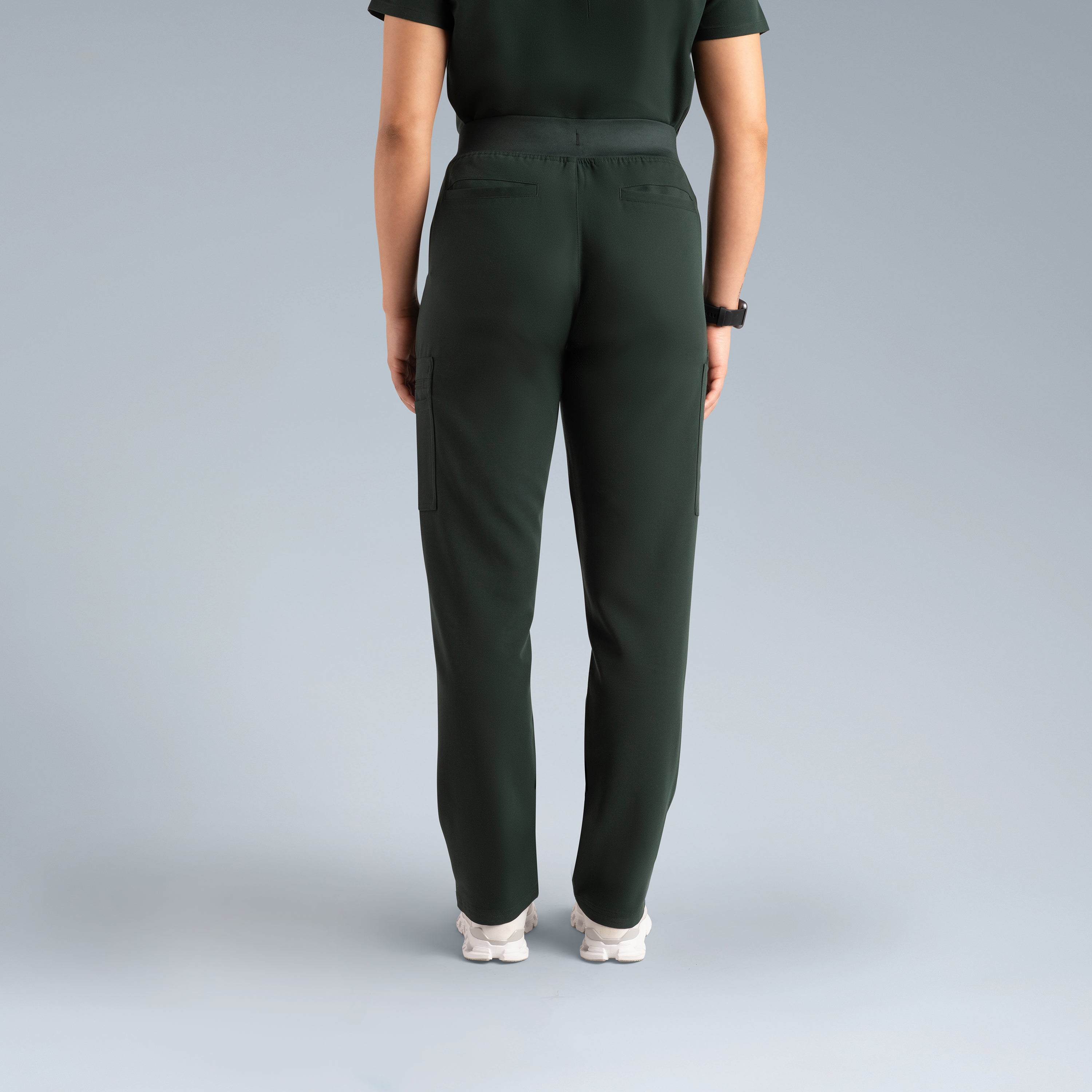 Gaya Womens Scrub Pant Deep Forest Green