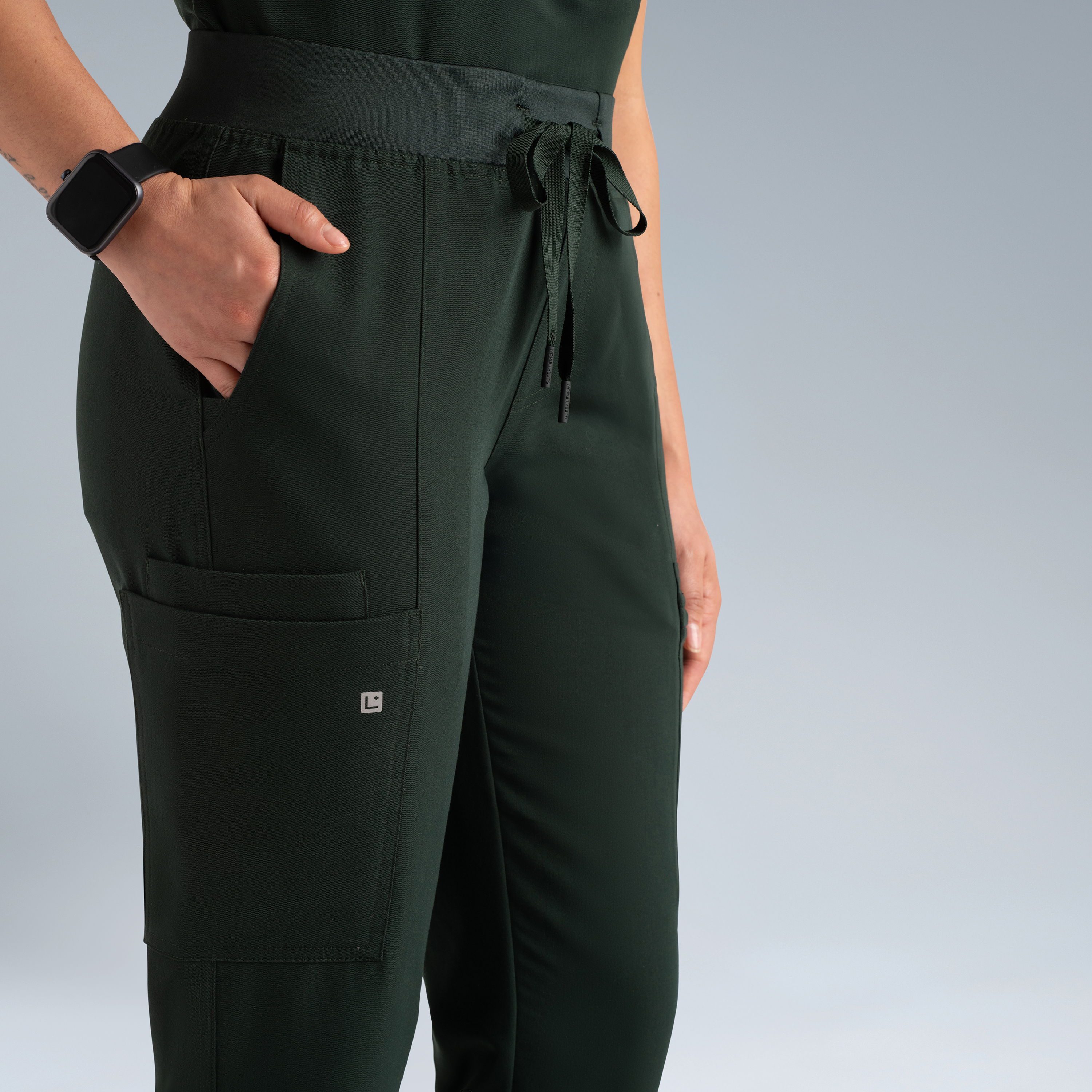 Gaya Womens Scrub Pant Deep Forest Green