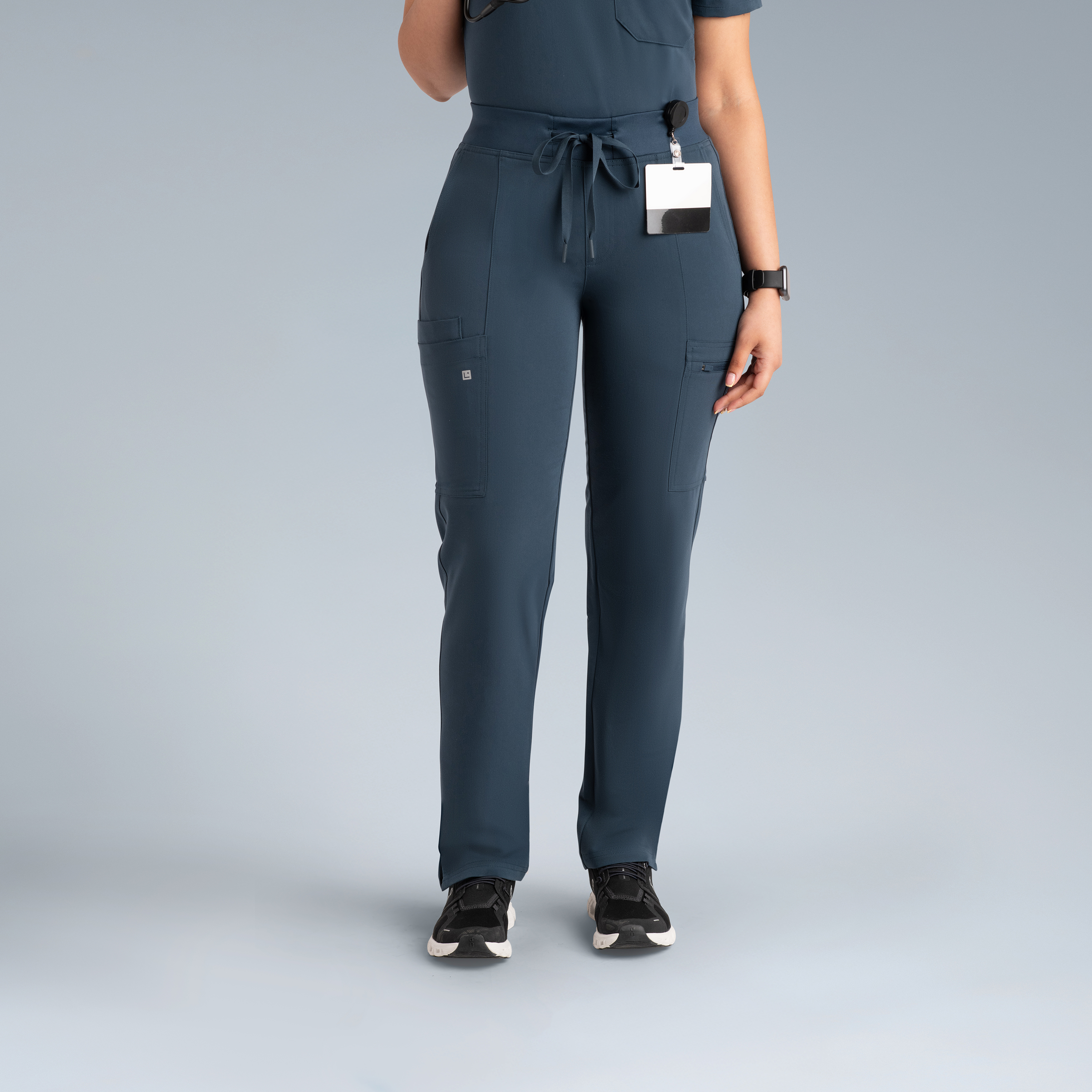 Gaya Womens Scrub Pant Storm Gray