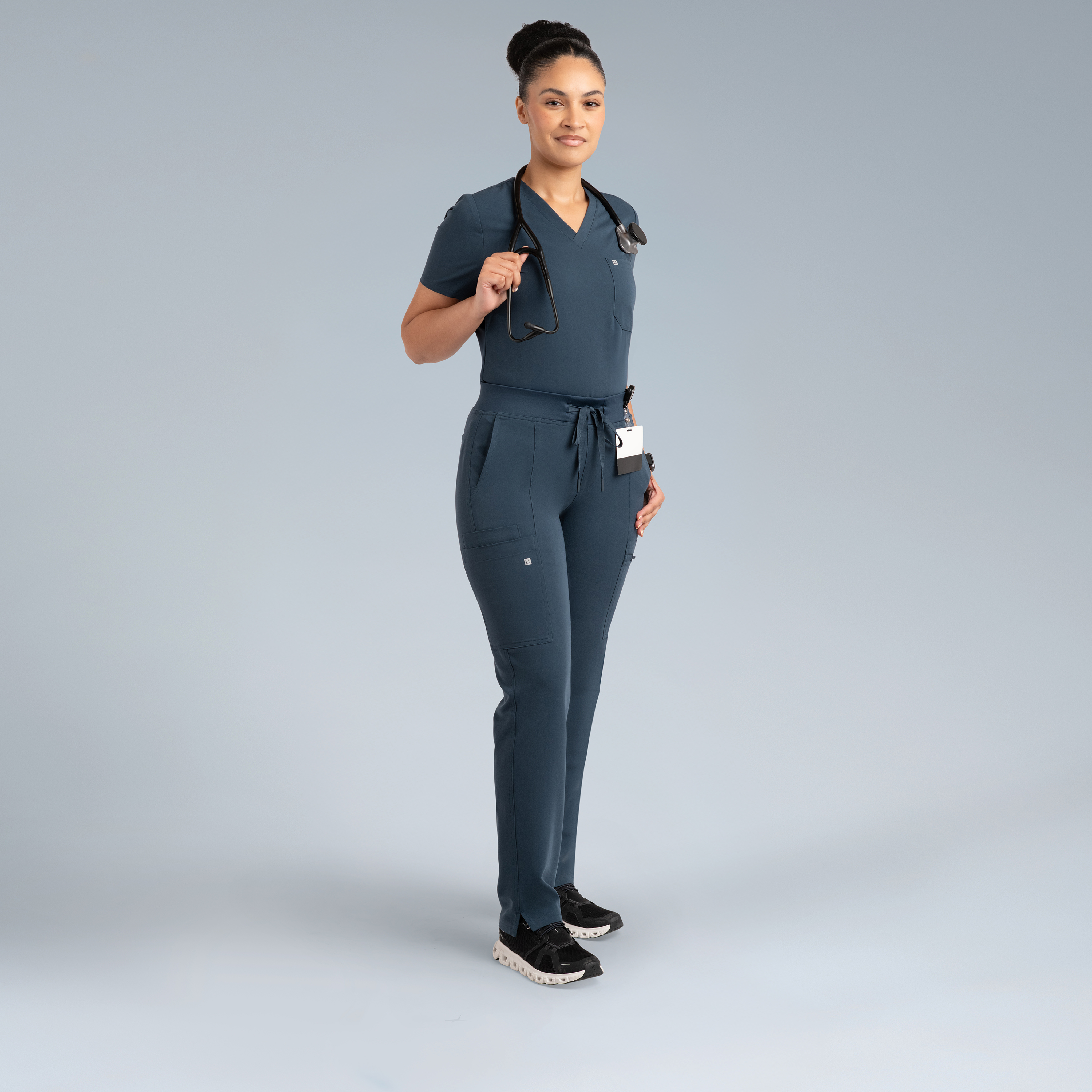 Gaya Womens Scrub Pant Storm Gray