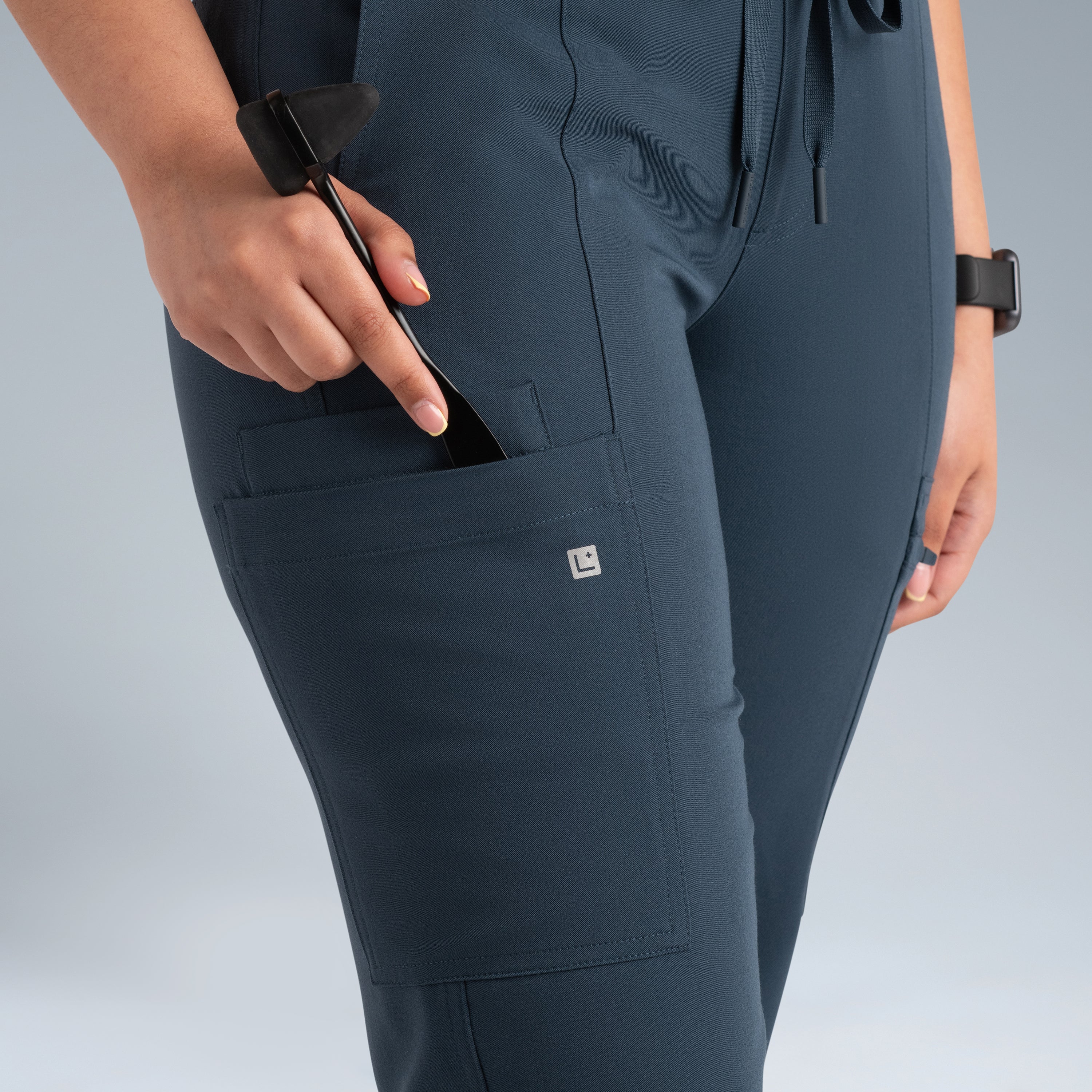 Gaya Womens Scrub Pant Storm Gray