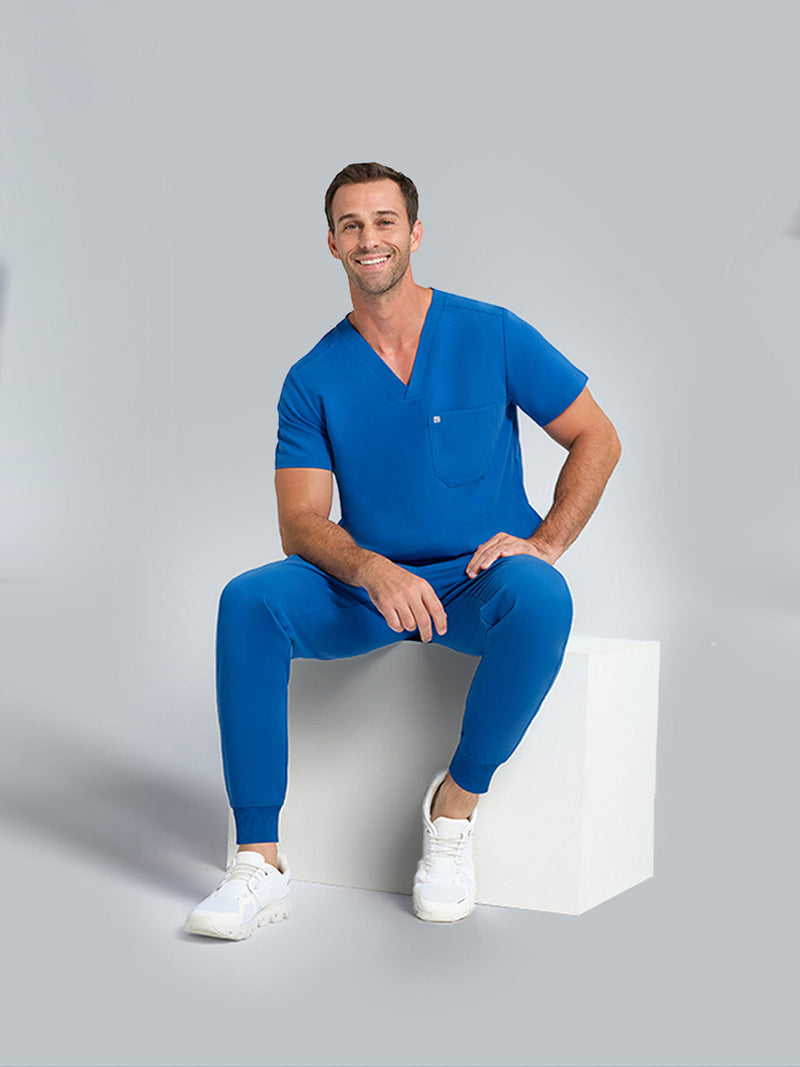 Men's Royal Blue Scrubs