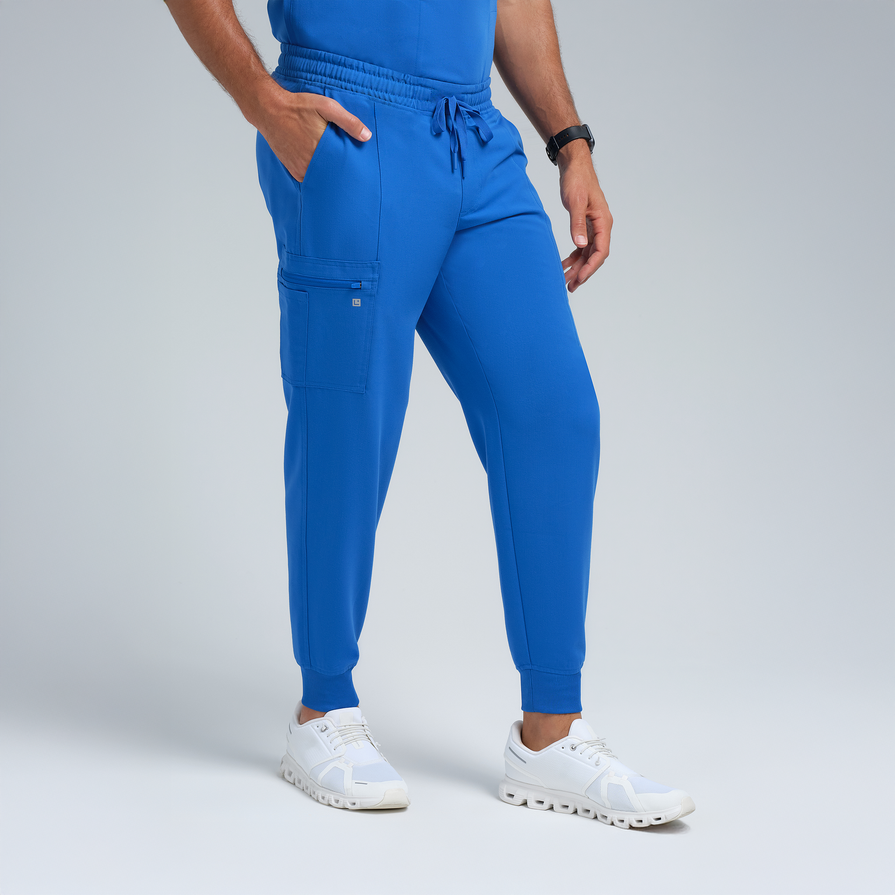 Kronos Men's Eight-Pocket Jogger Pant Royal Blue