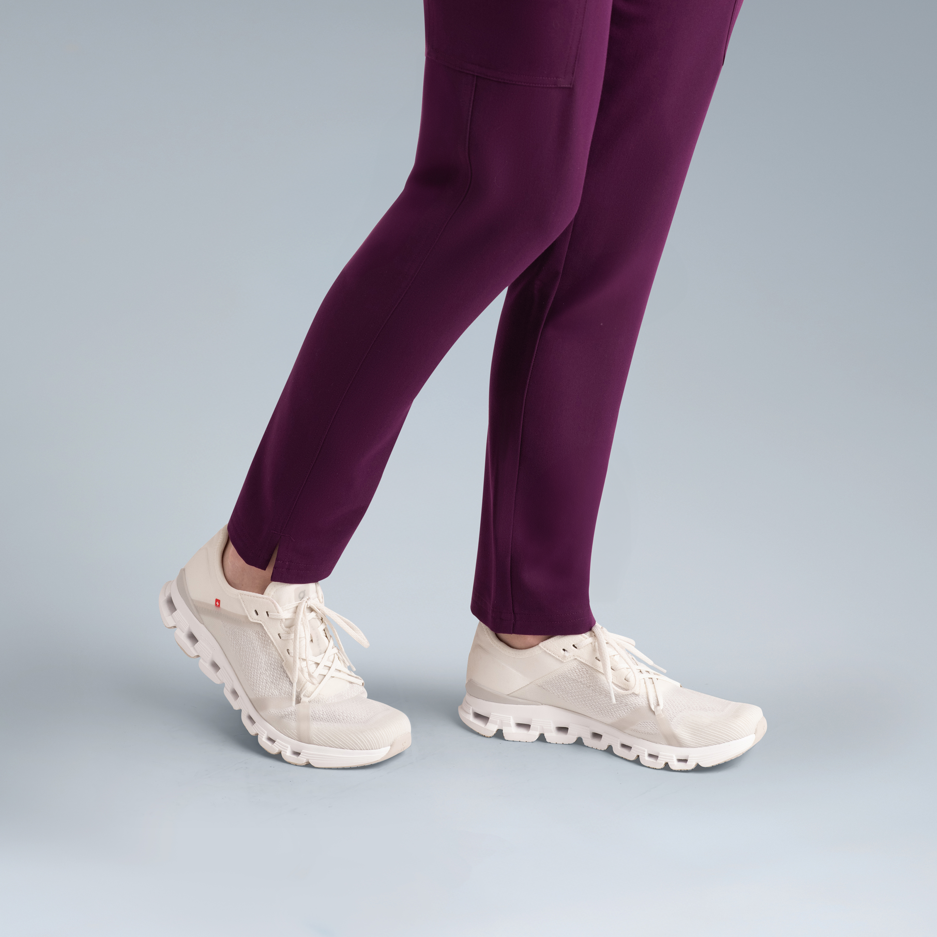 Gaya Womens Scrub Pant Purple Wine