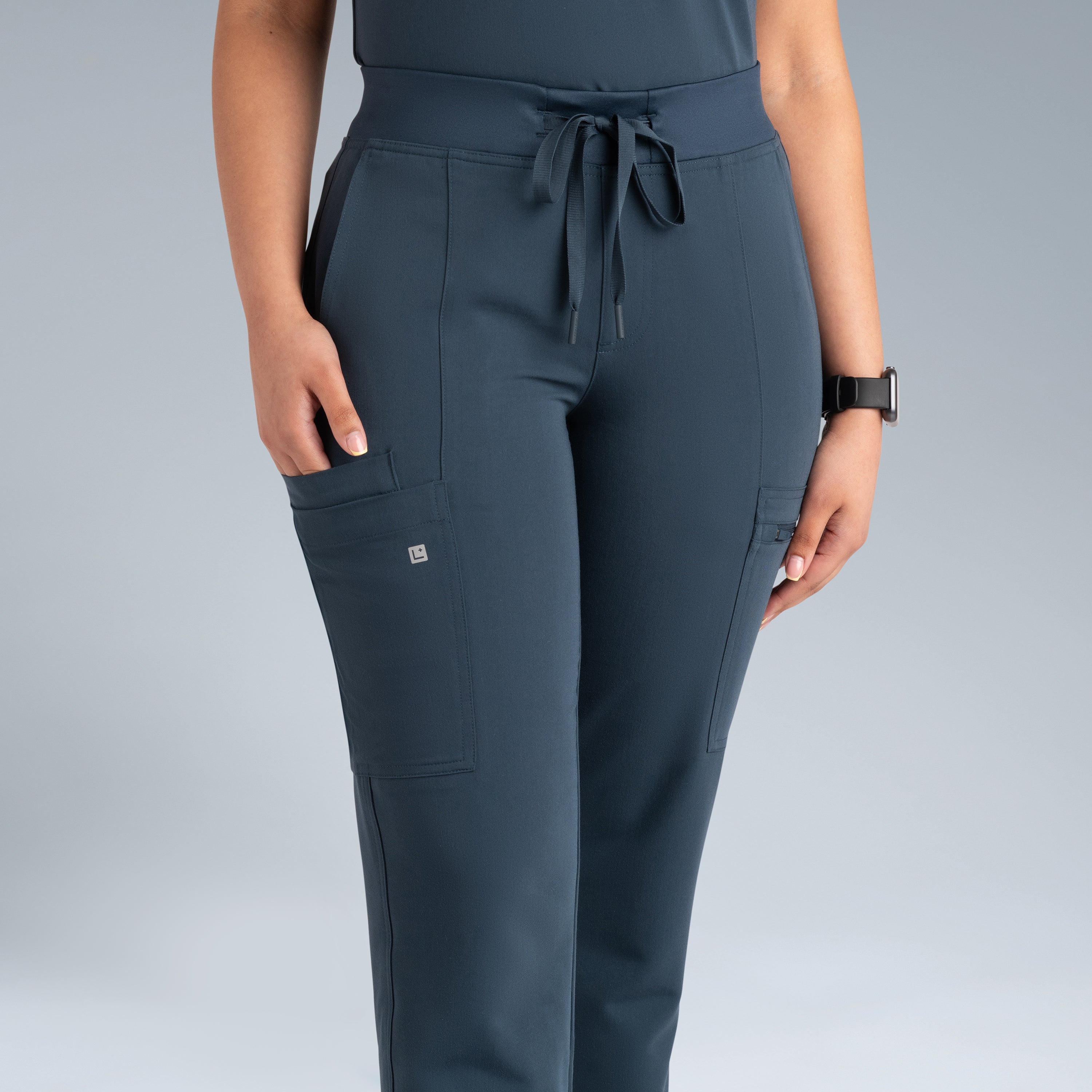 Gaya Womens Scrub Pant Storm Gray