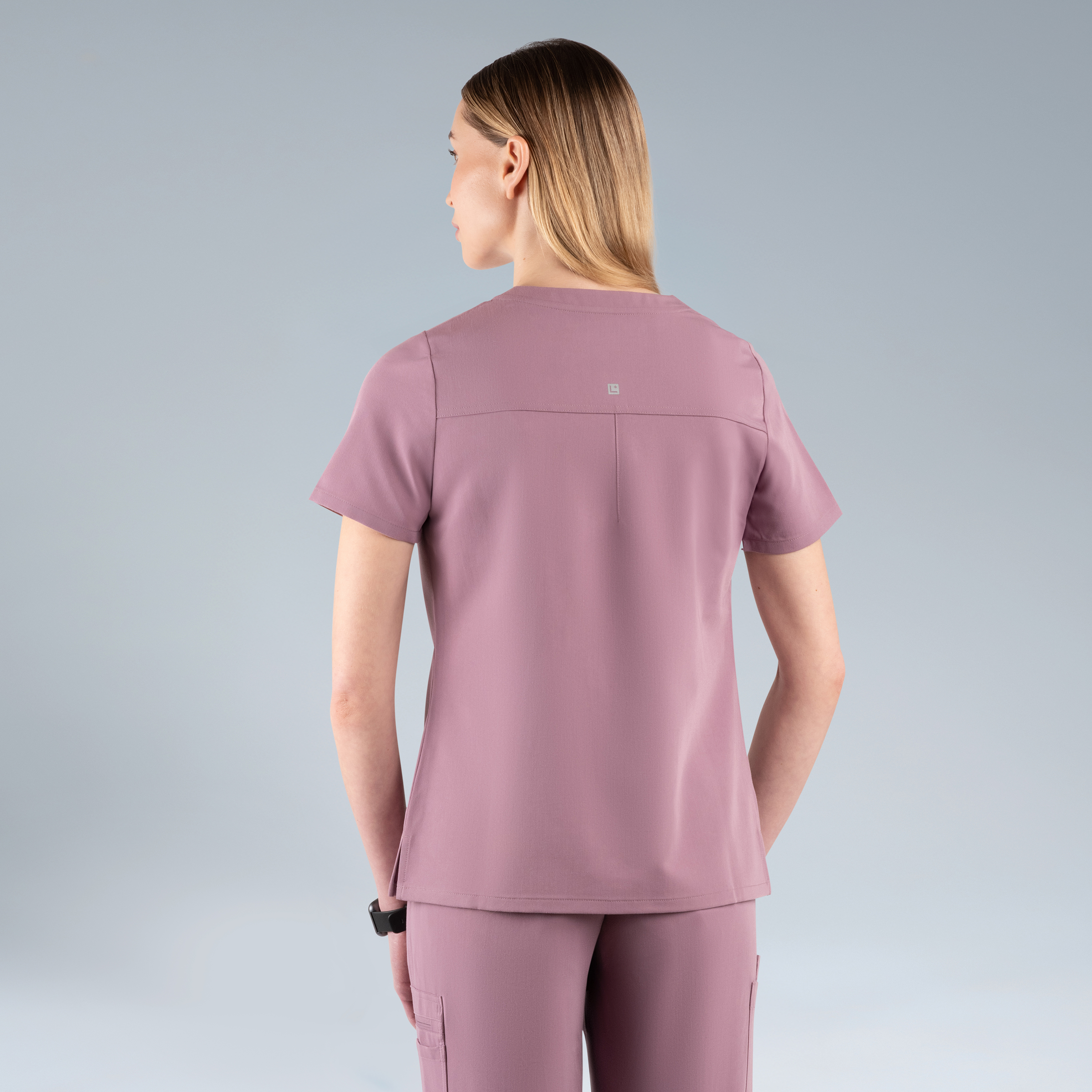 Calypso Womens Scrub Top Lilac Haze